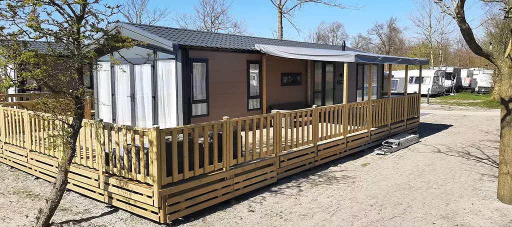 Mobil home camping de Lauwersoog
